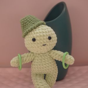 Thú len handmade hình người