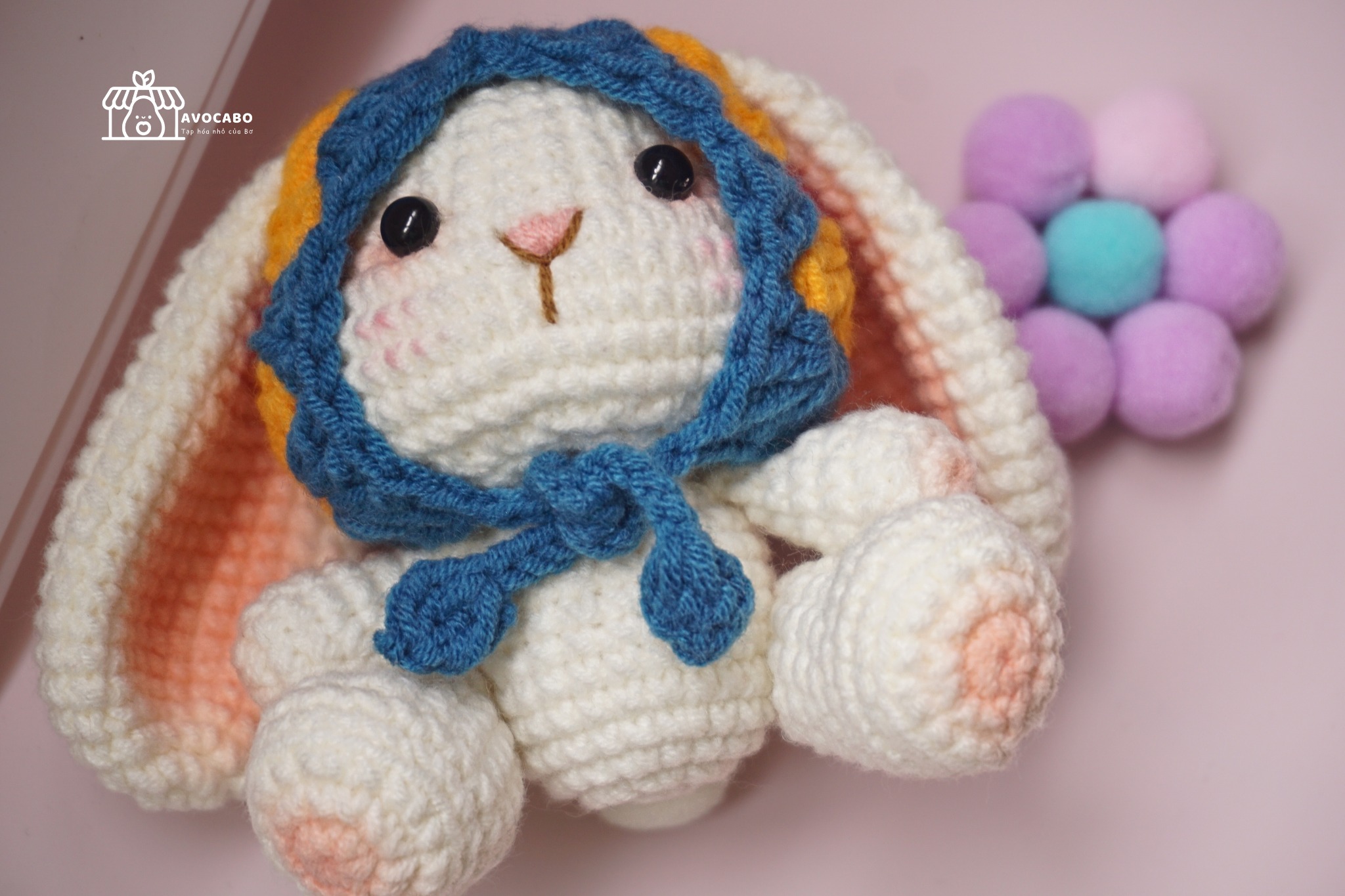 Thú len thỏ dễ thương